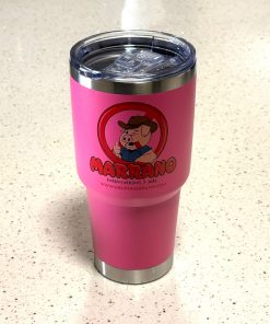 Yeti 30oz Rosa con popote Grupo Marrano