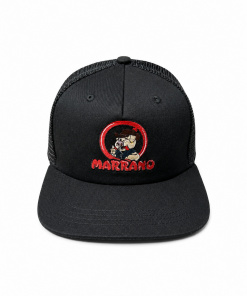 GORRA NEGRA VISERA PLANA (SNAPBACK)